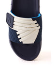 Cross Navy Sliders