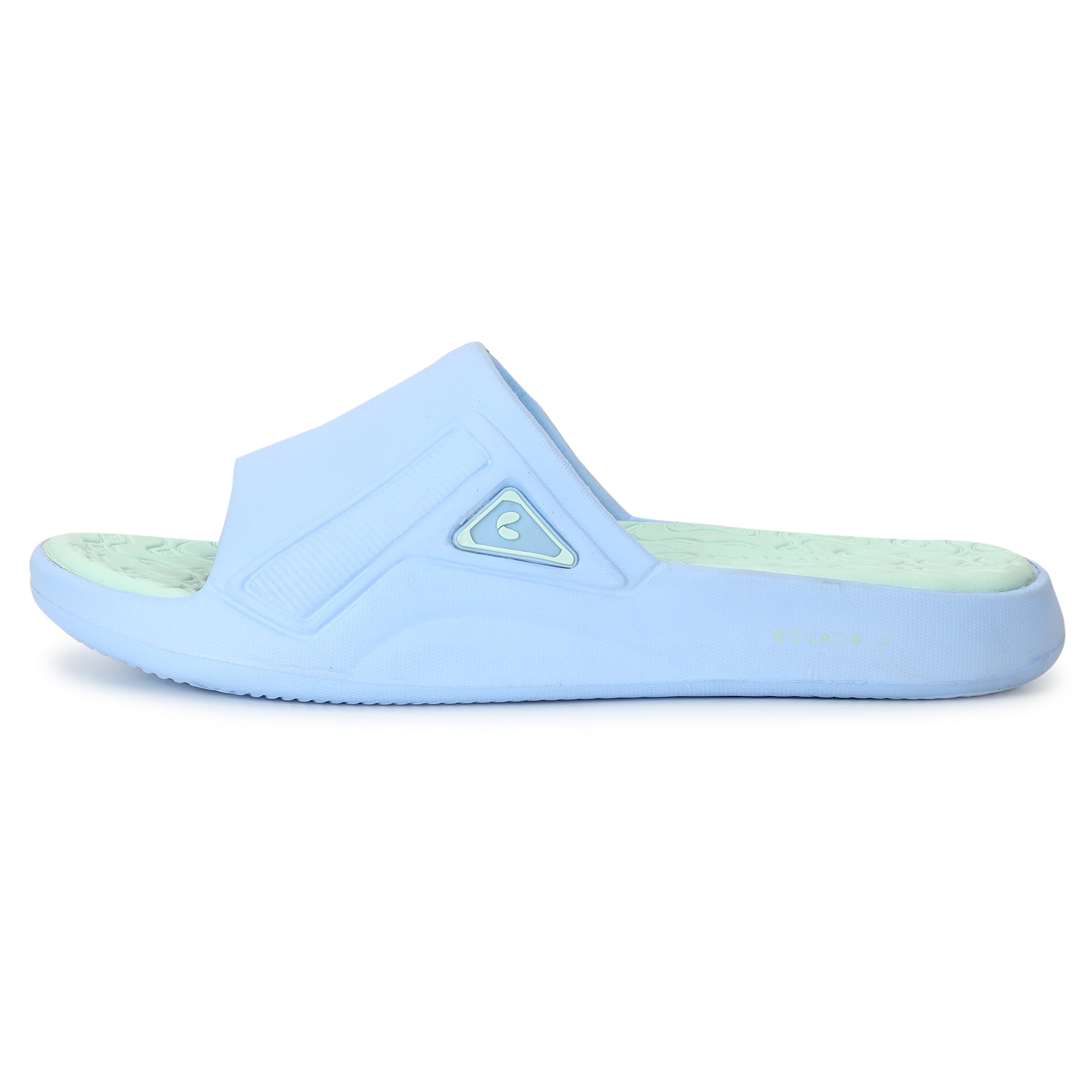 Side profile showing dual-density cushioned sole