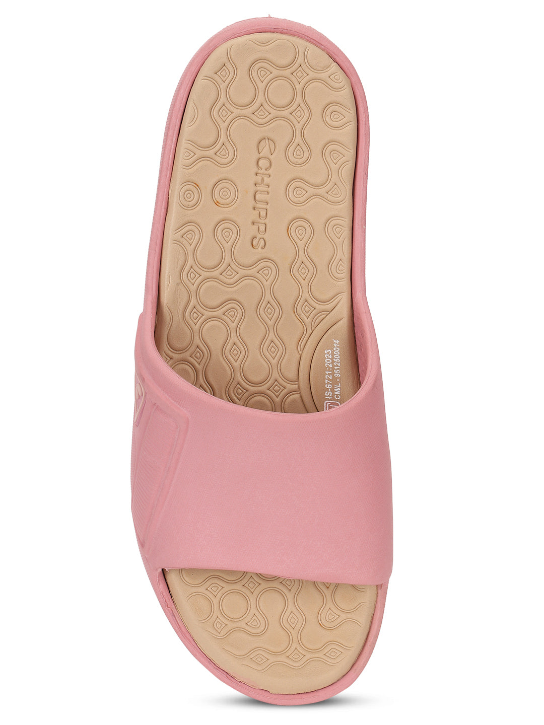 Nova Pink &amp; Pale Sliders -Women