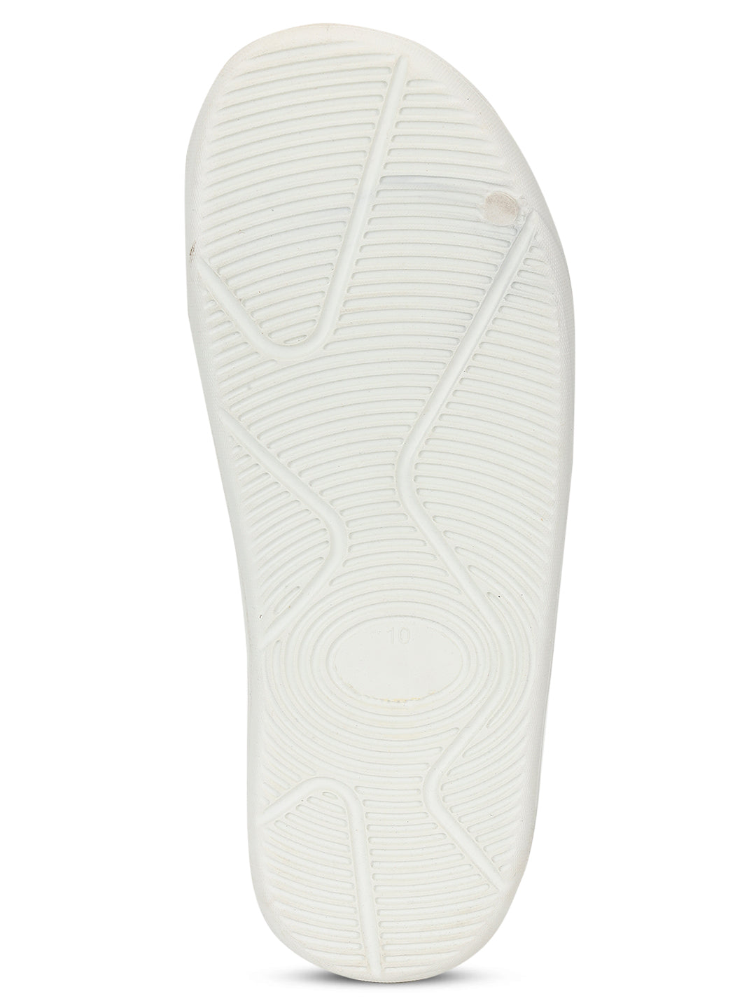 Stride White Sliders - Men