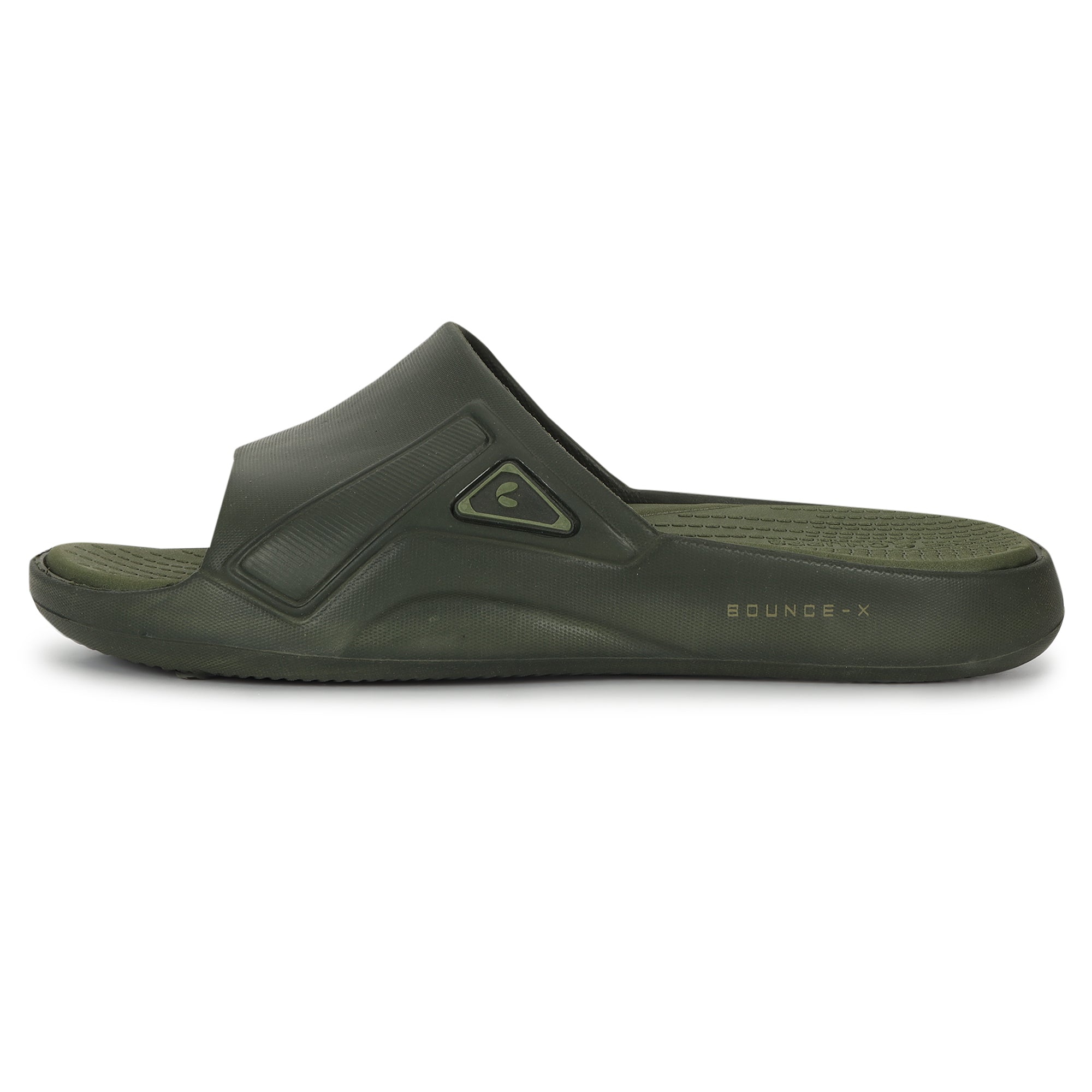 Stride Olive Sliders