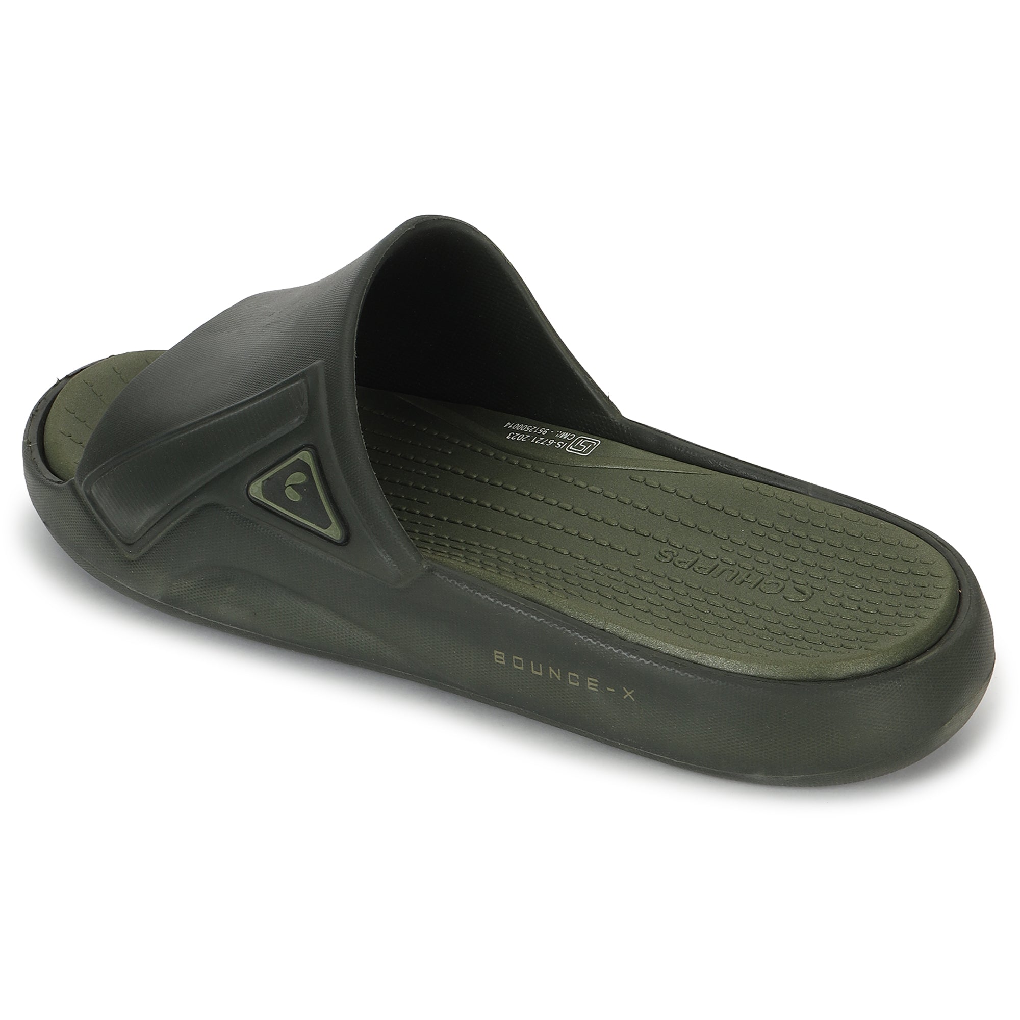 Stride Olive Sliders