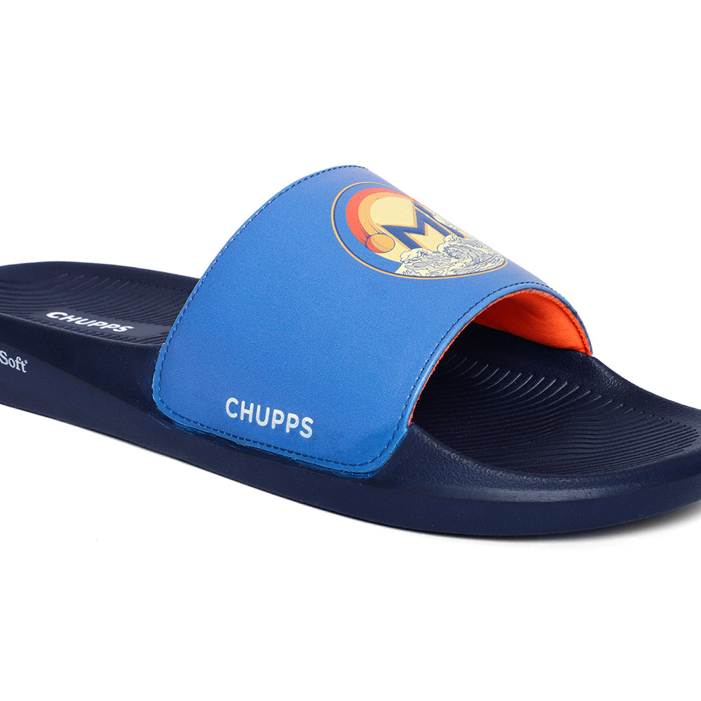 Chupps X Mi Surge Blue &amp; Navy Sliders