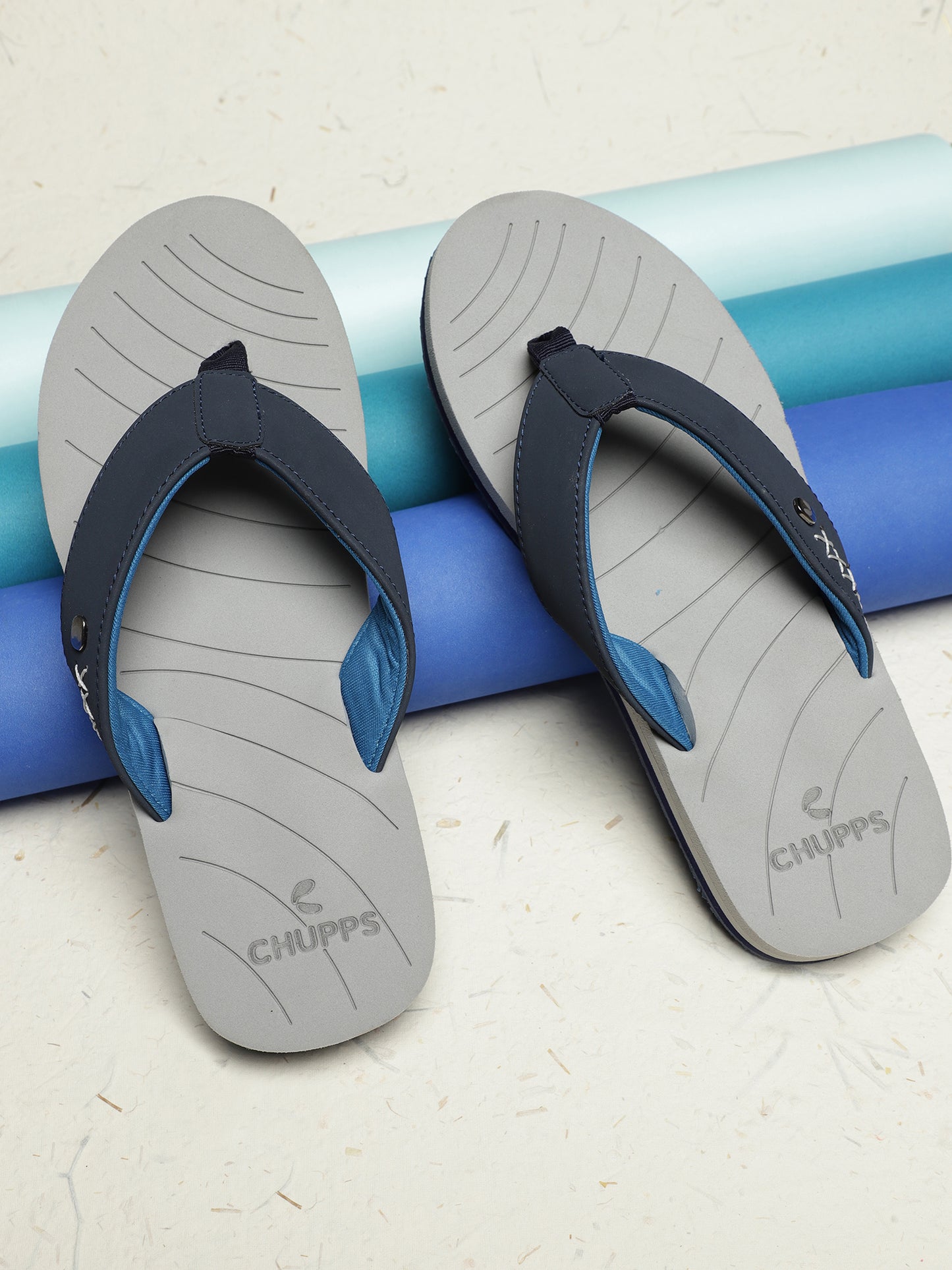 Chupps Wyld Solid Uro Foam Comfort Men's Flip flop