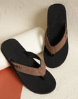 X-Flex Brown & Black V-Strap