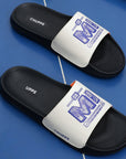 Chupps X Mi Victory White & Navy Sliders