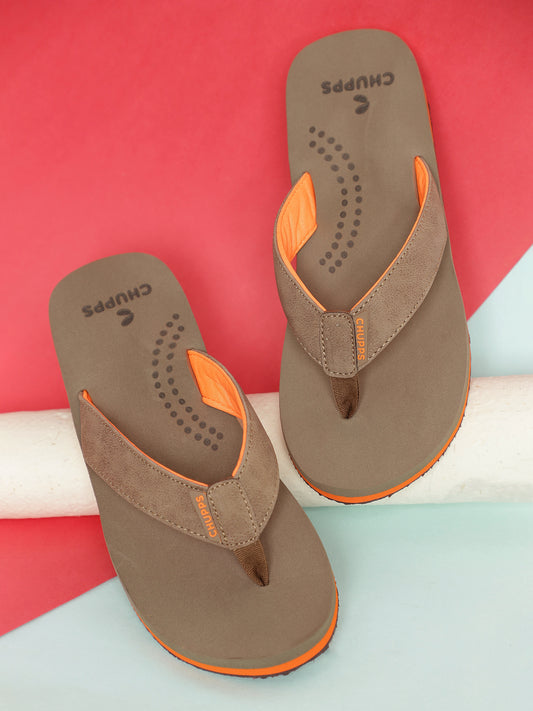 Chupps Wyld Solid Uro Foam Comfort Men's Flip flop