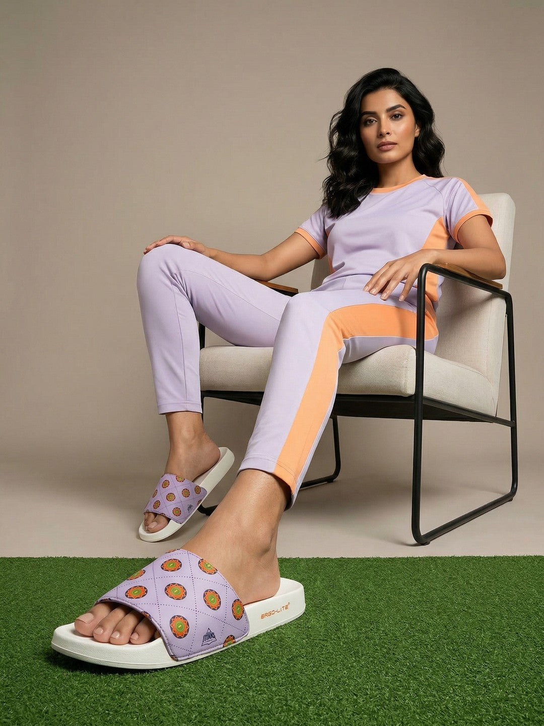 Gujarat Titans Hype Sliders_purple_&amp;_white