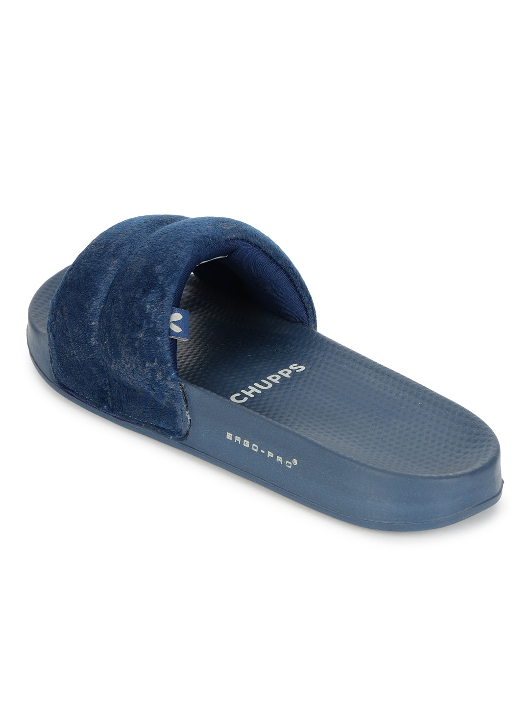 Puff Blue Sliders -Women