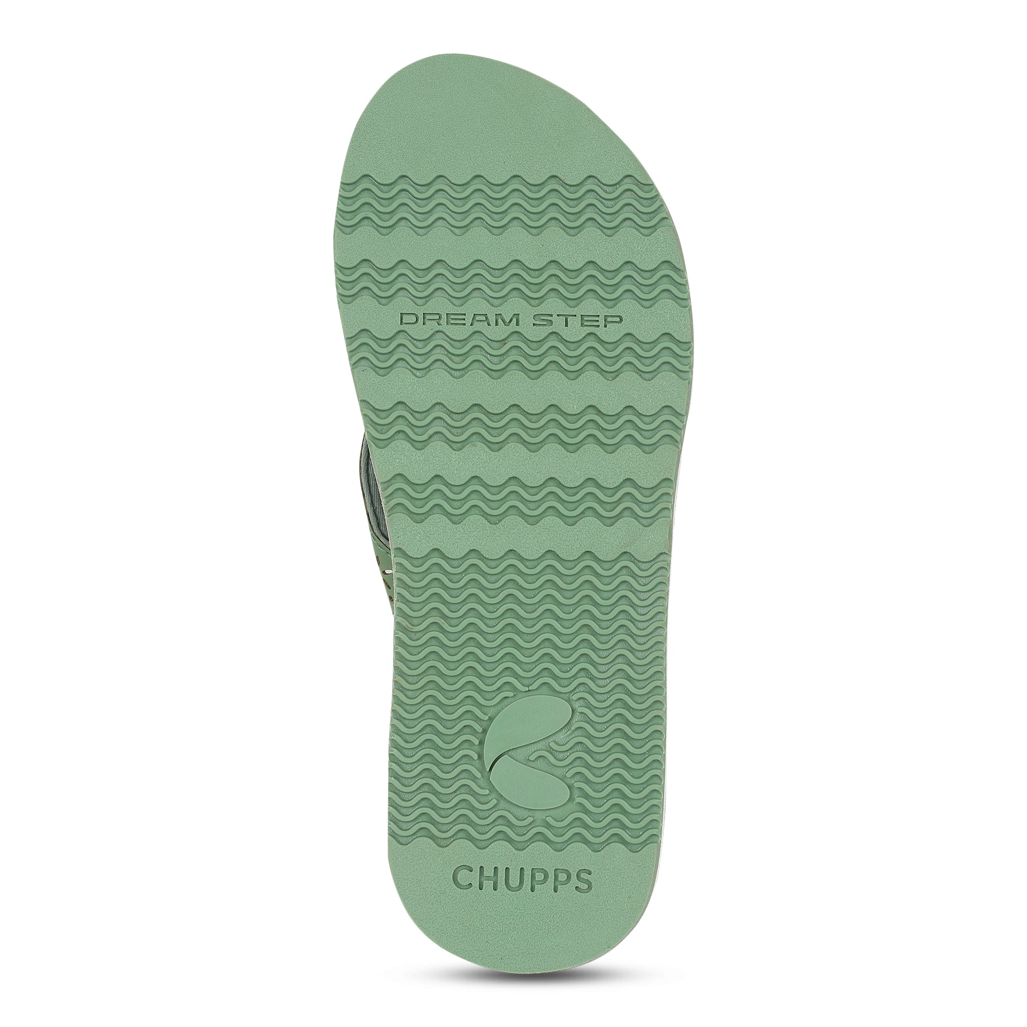 Flora Green Flip-flops -Women