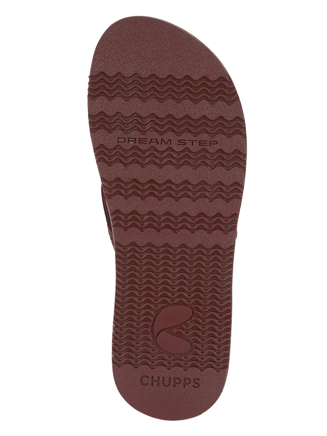 Flora Maroon Flip-flops -Women