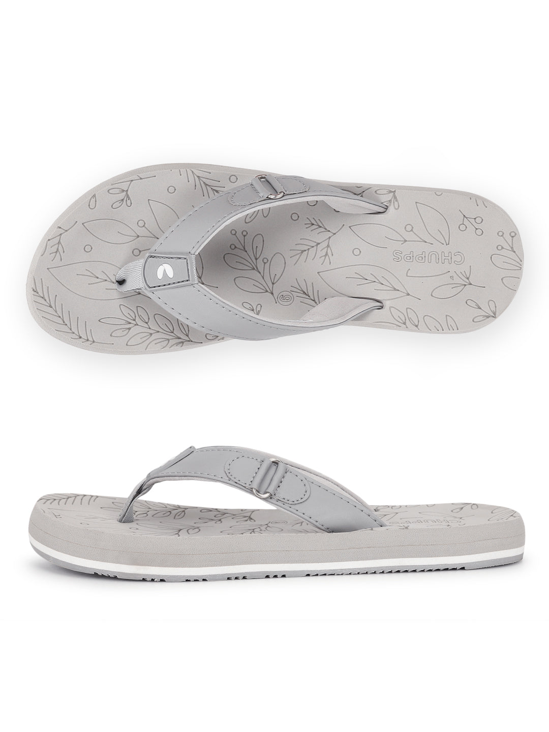 Spring Grey Flip-flops -Women