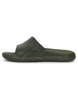 Stride Olive Sliders