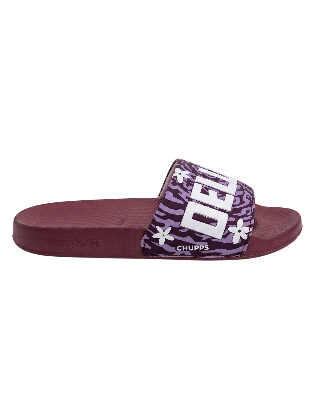 Delulu Sliders_maroon