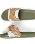 Vertex Olive Sliders