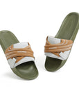 Vertex Olive Sliders