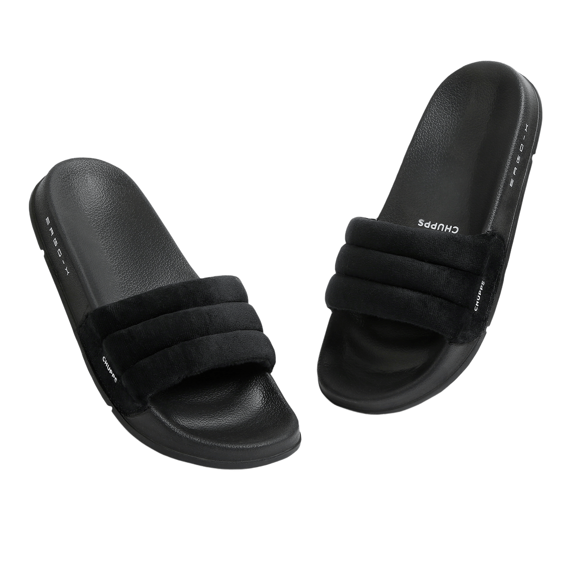 Cloud Cozy Sliders_black