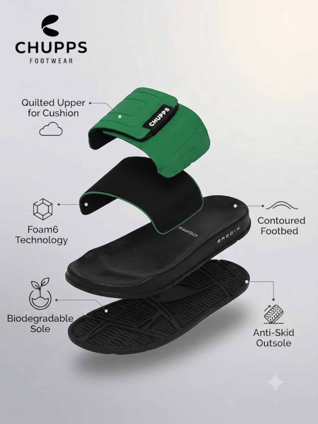 Quilt Bloom Sliders_green