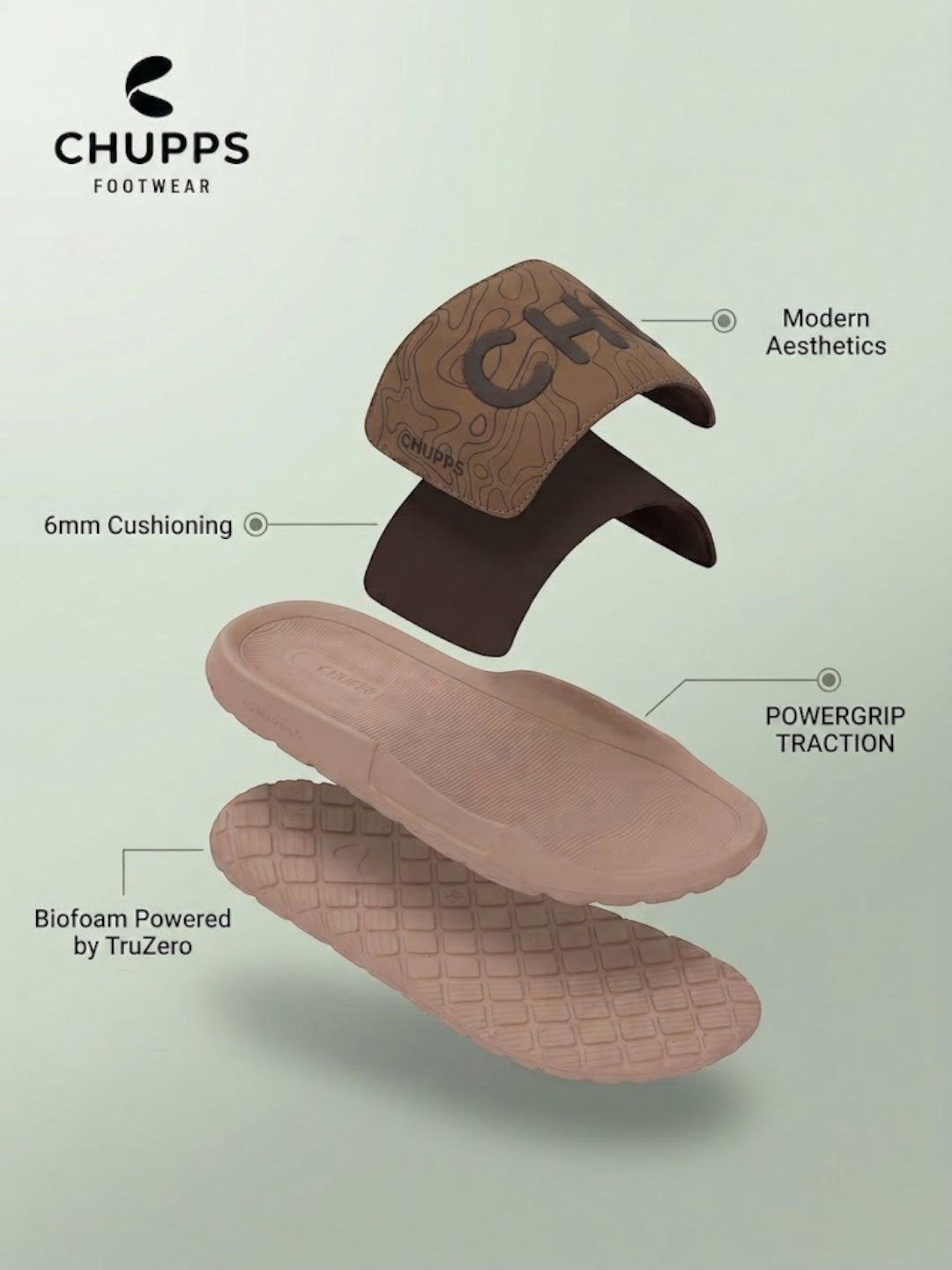 Strata Biodegradable Sliders_beige