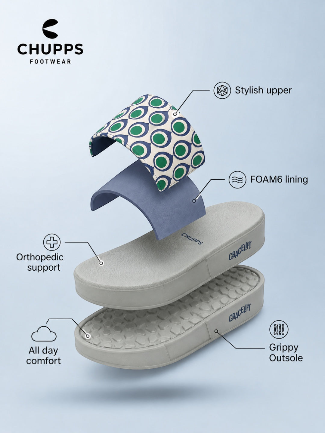 Raya Sliders_peacock_grey
