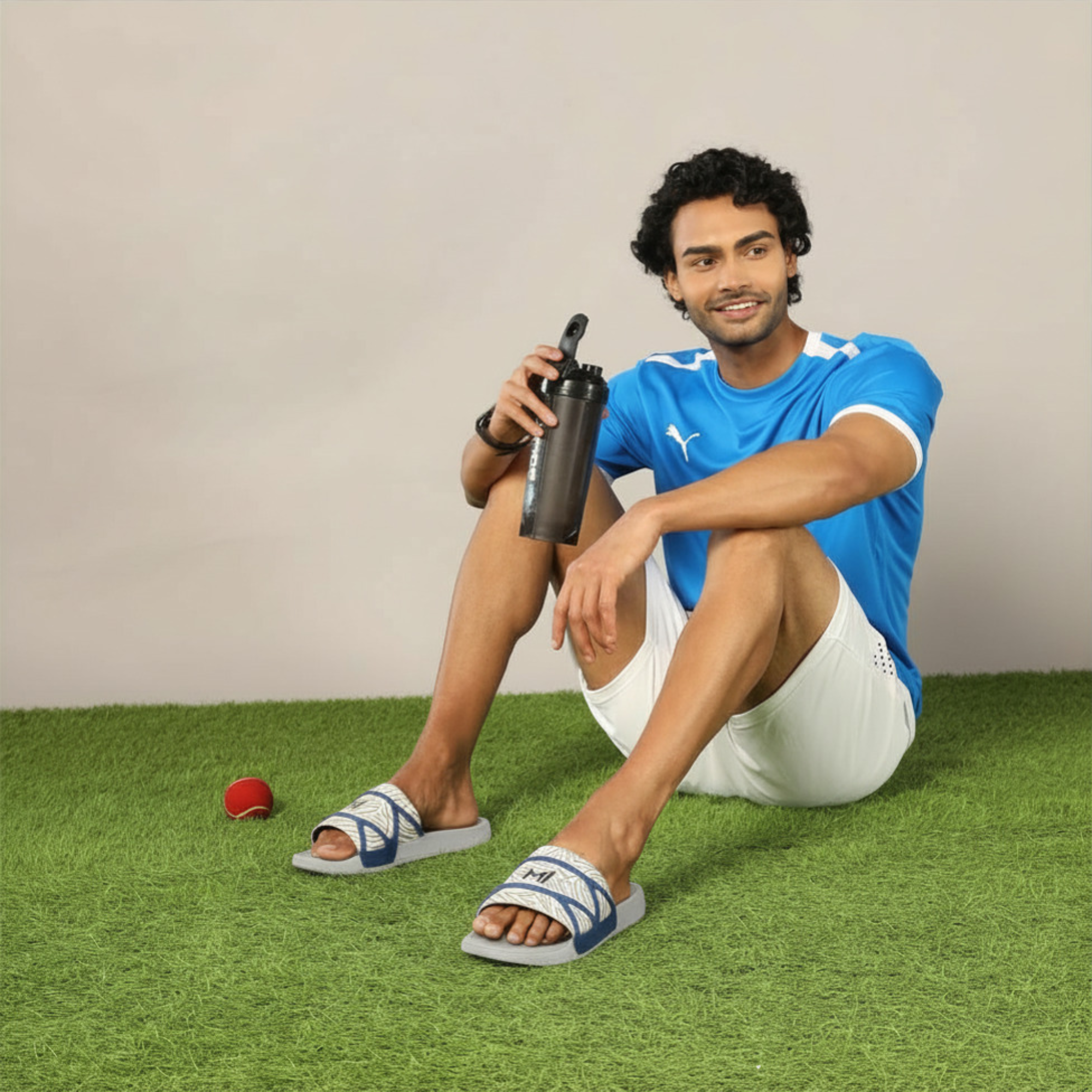 Mumbai Indians Flex Sliders_white_grey