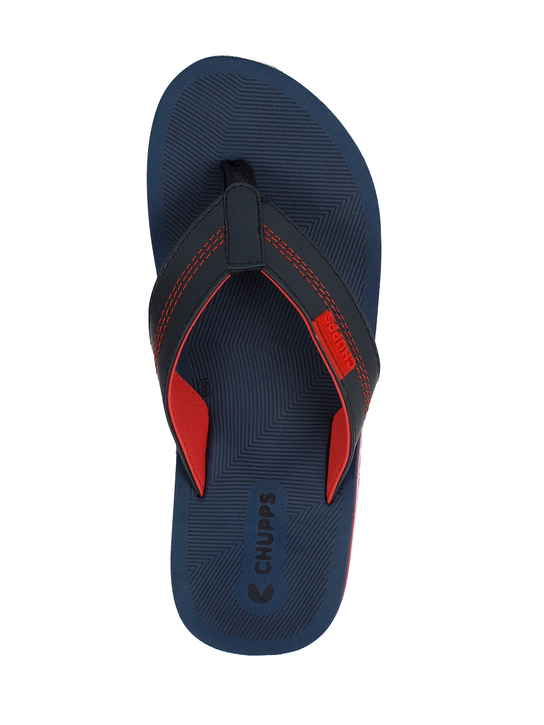 Rio V-Strap_navy_red