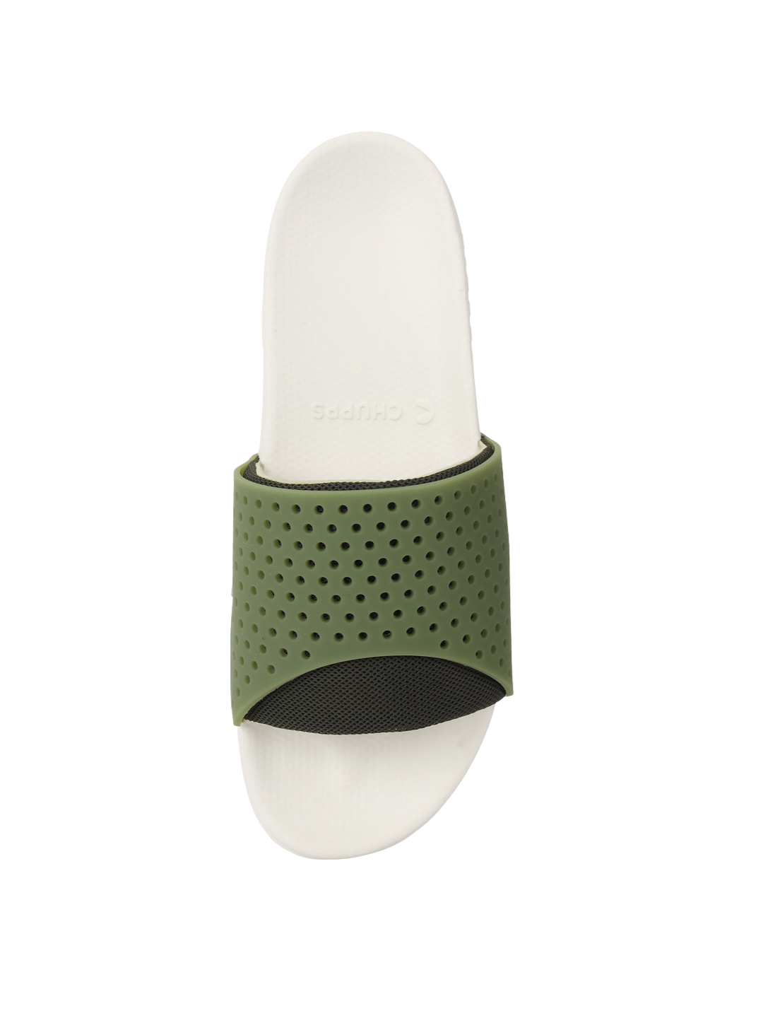 Dink Sliders_olive_&amp;_white