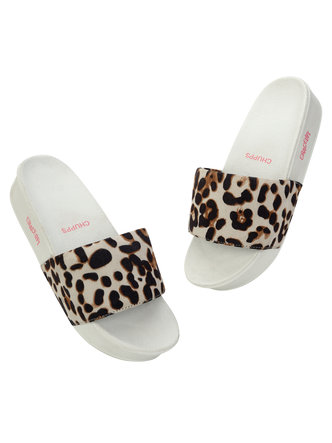 Raya Sliders_leopard_white