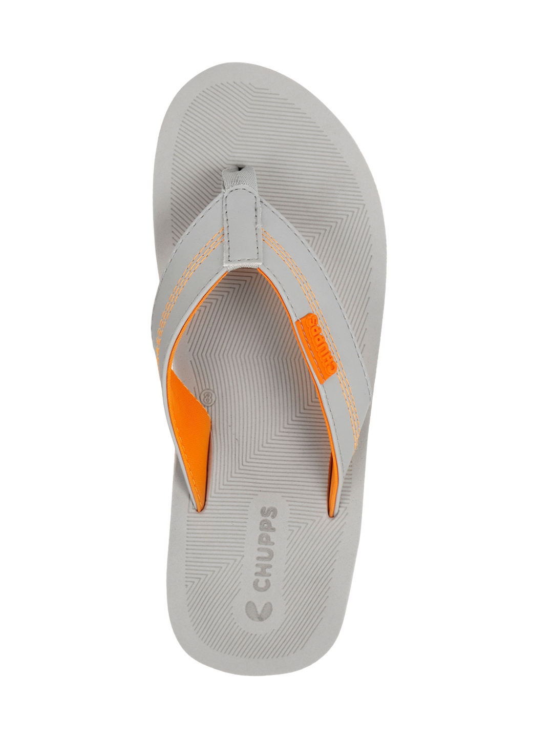 Rio V-Strap_grey_orange