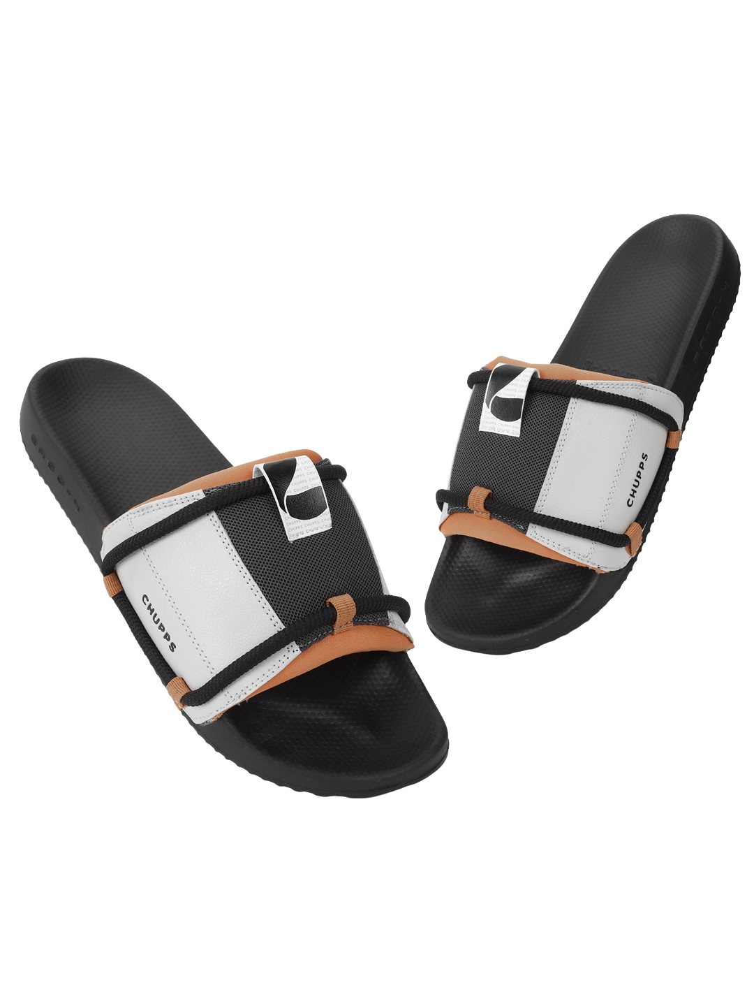 Sling Sliders_black_orange