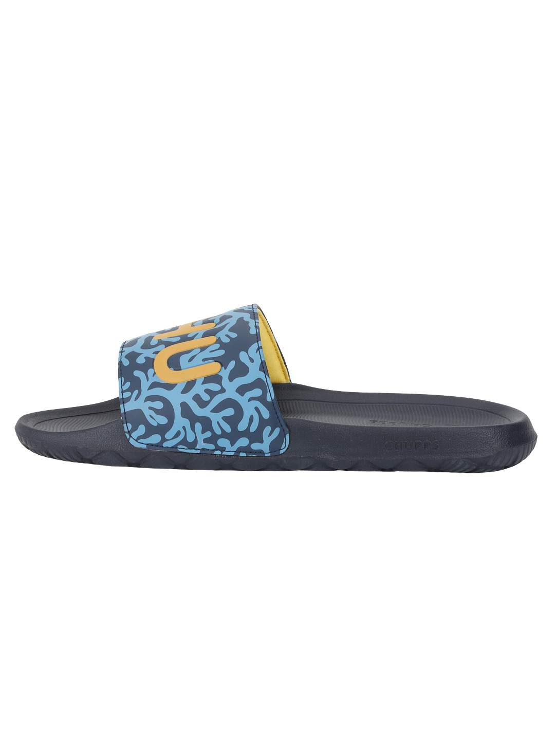Coral Biodegradable Sliders_navy