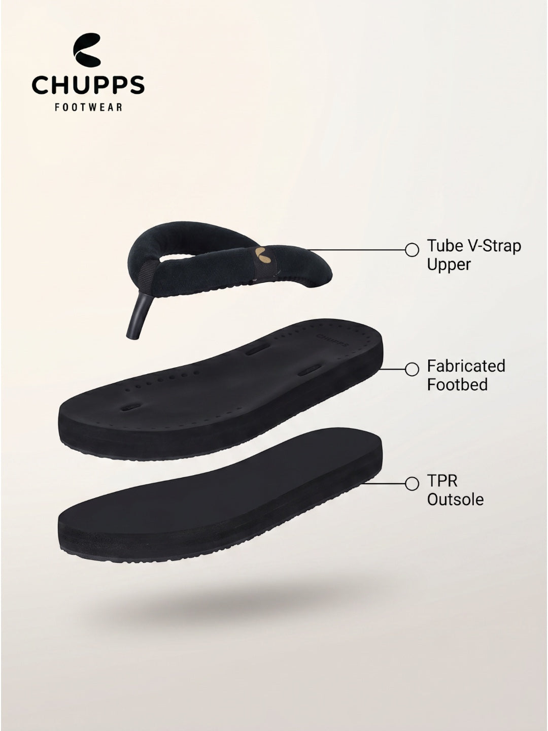 Plush V-Straps_black