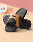 Arc Black Casual Sliders