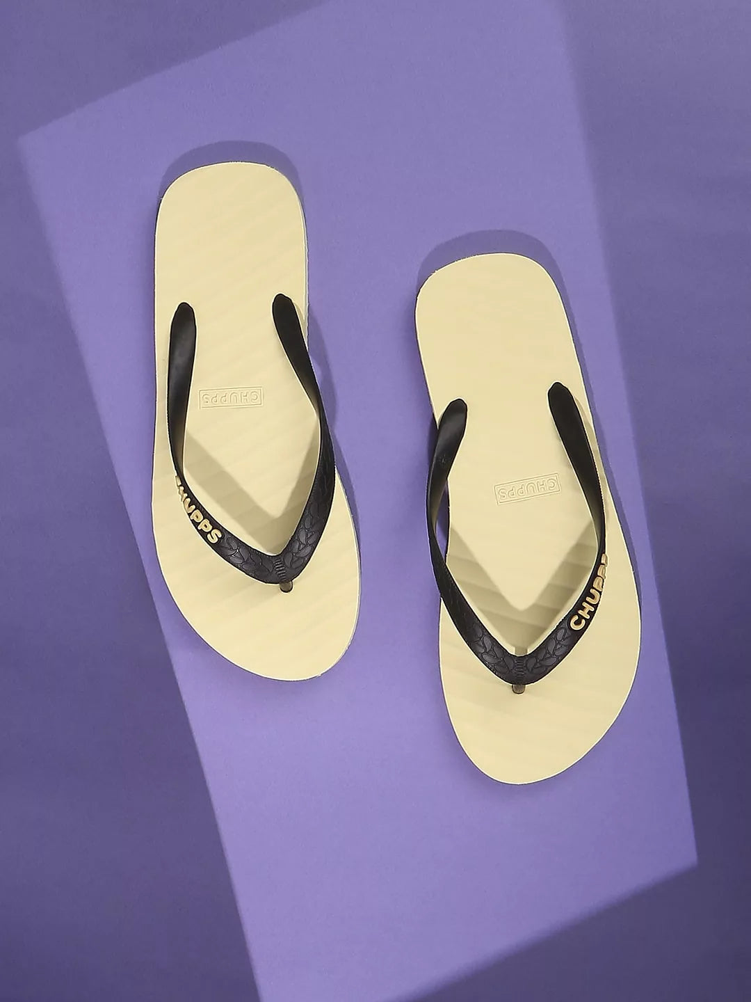 Banana Leaf Off White Flipflops