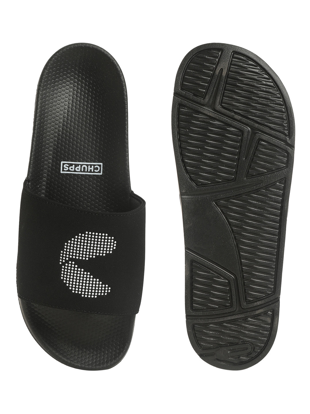 Dot Fusion Black &amp; Black Sliders