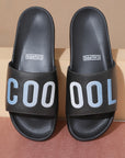 Cool Vibes Black & Ombre Blue Sliders
