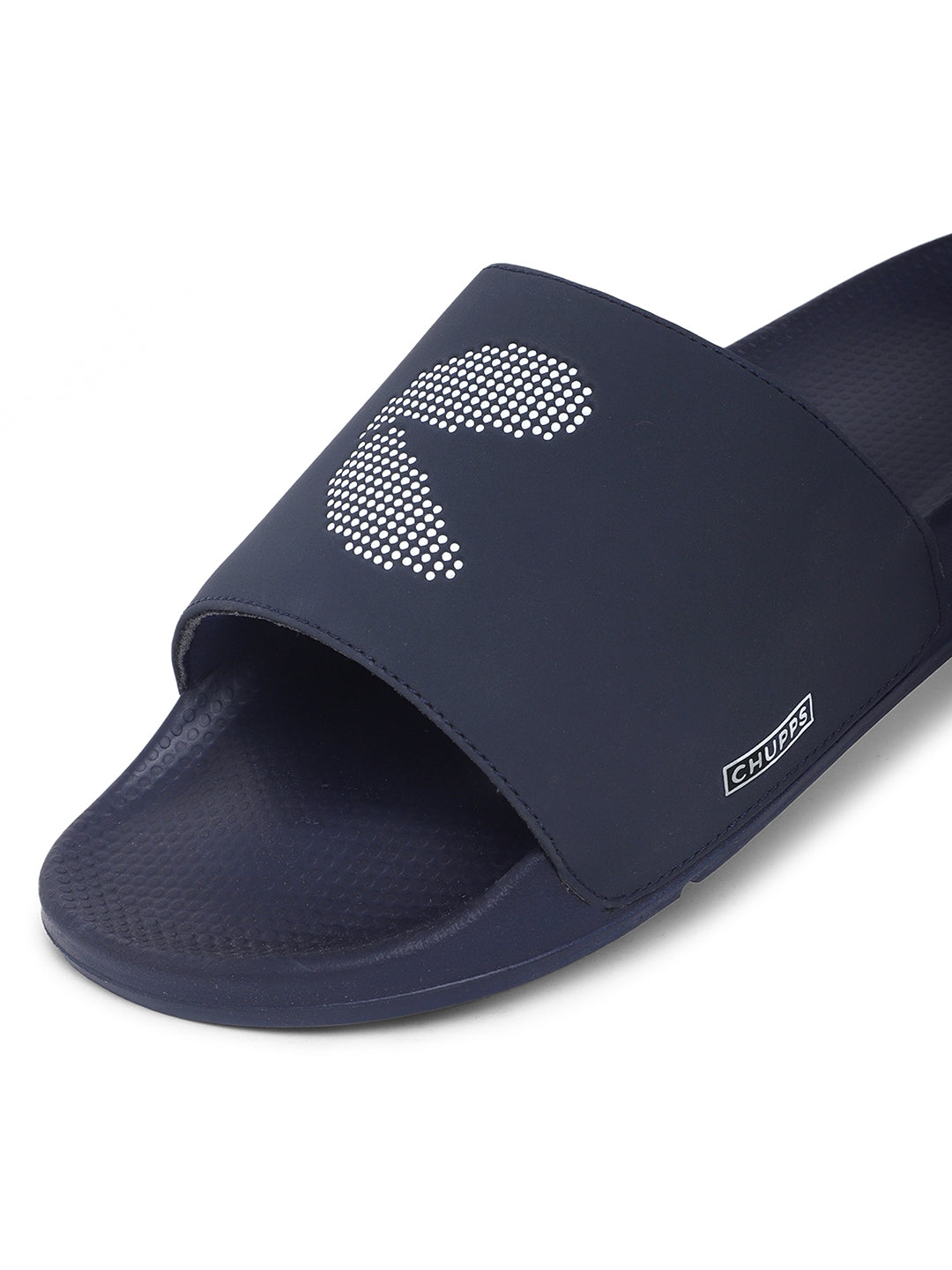 Dot Fusion Navy Sliders