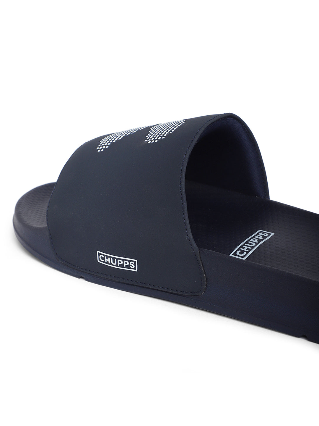 Dot Fusion Navy Sliders