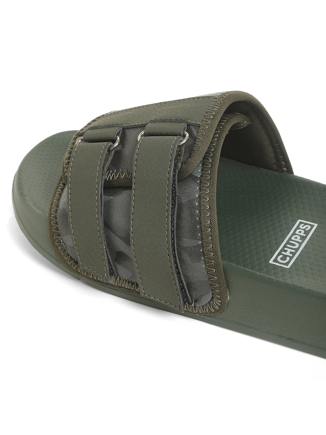 Camo Secure-Fit Olive Camo Sliders