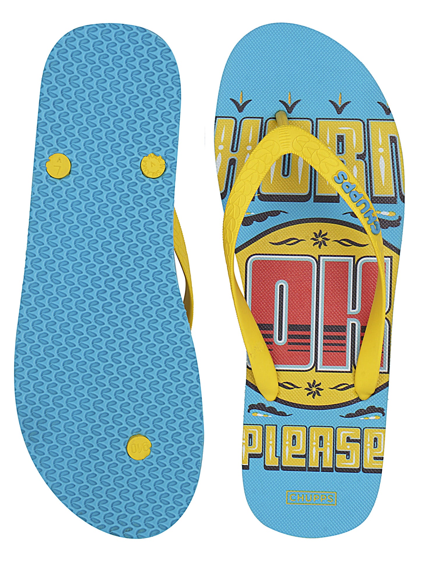 Horn Ok Unisex Please  Flip Flops
