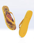 Kaleen Yellow Flipflops