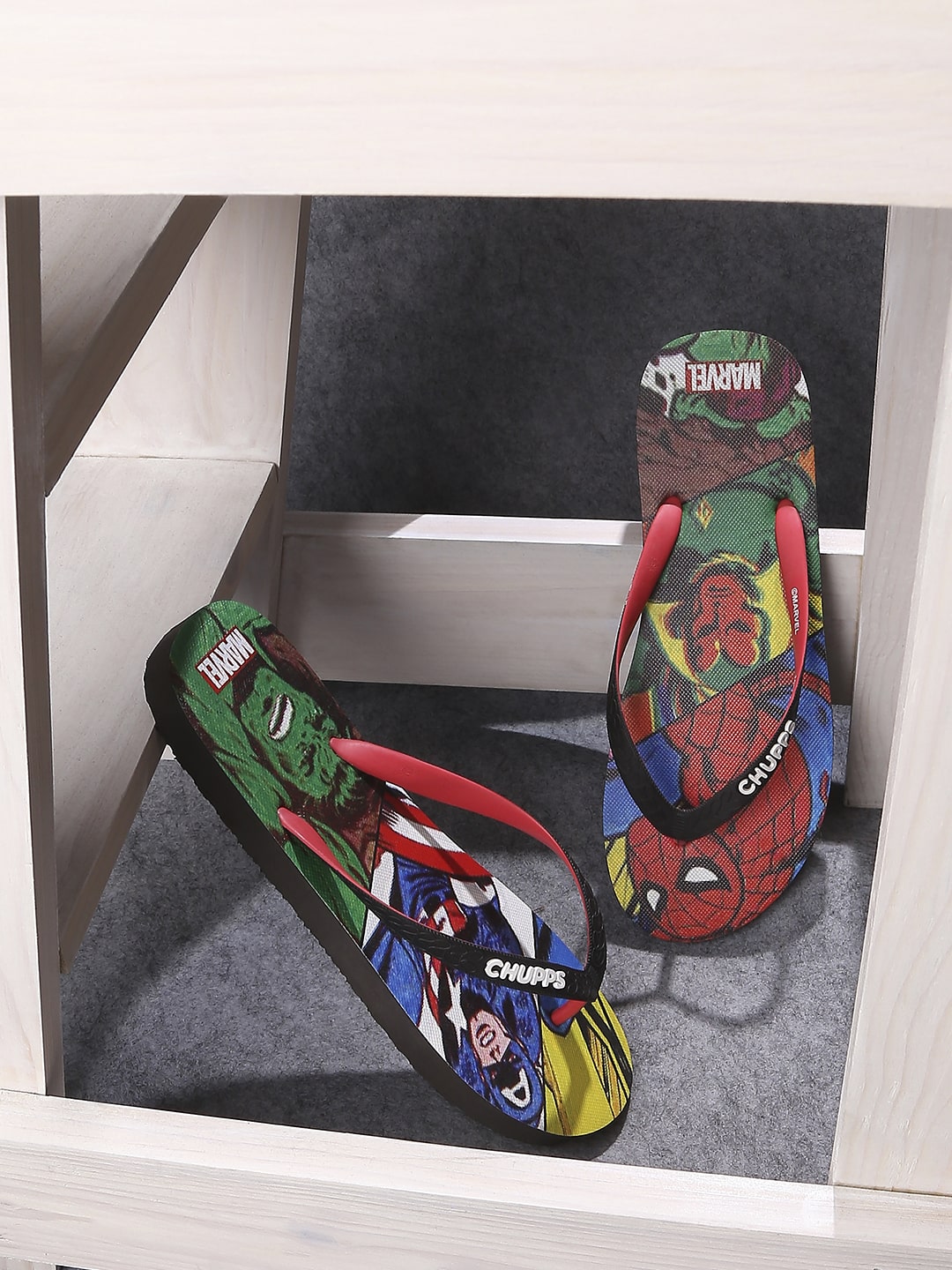 Chupps Marvel Unisex Flip Flops