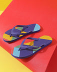 Patang Royal Blue Flipflops