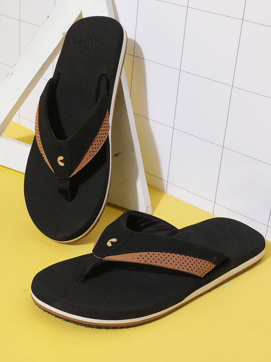 Chupps Wyld Solid Uro Foam Comfort Men's Flip flop