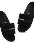 Stitch Black Sliders