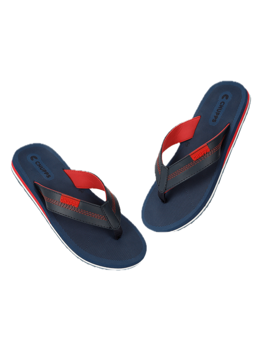 Rio V-Strap_navy_red