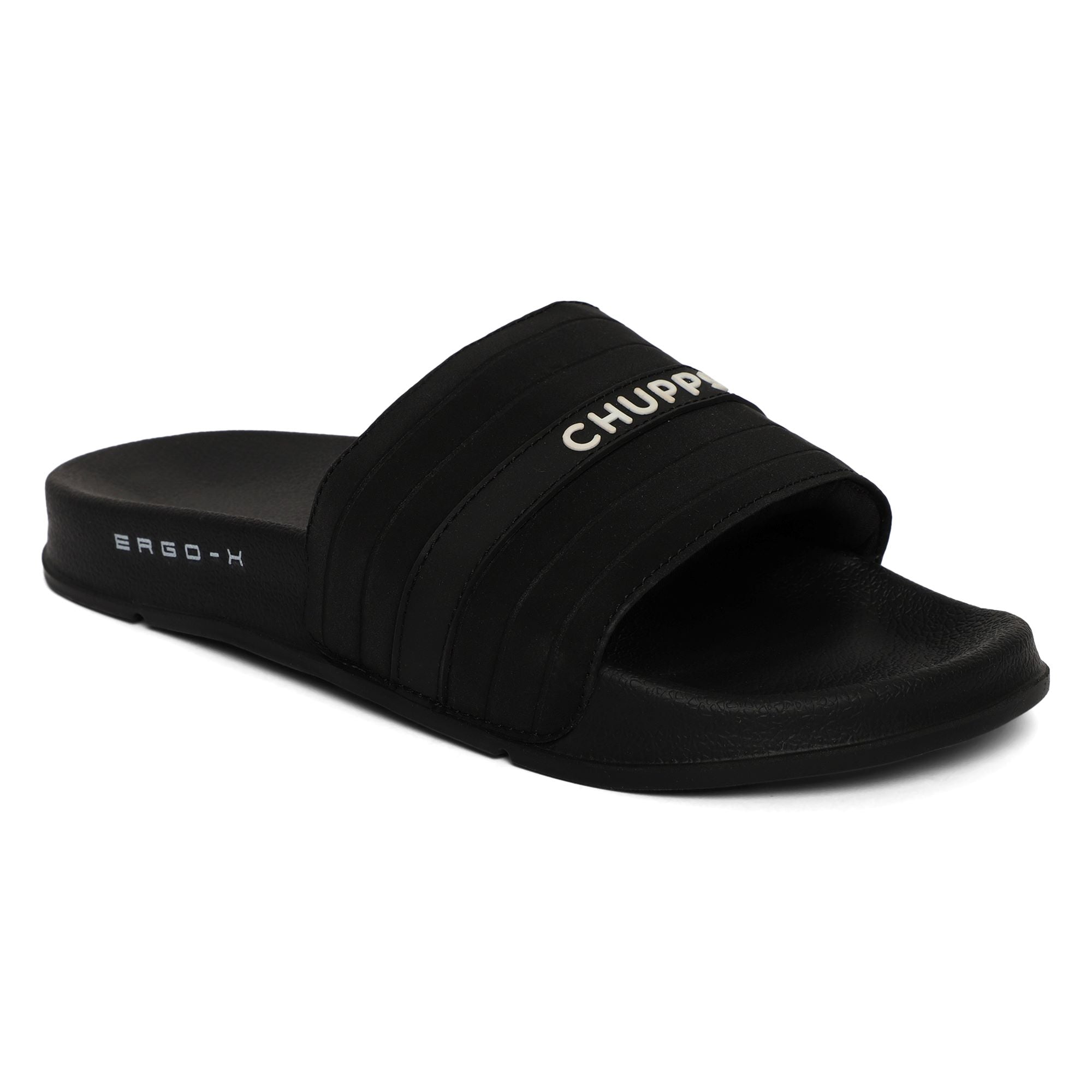 Stitch Black Sliders