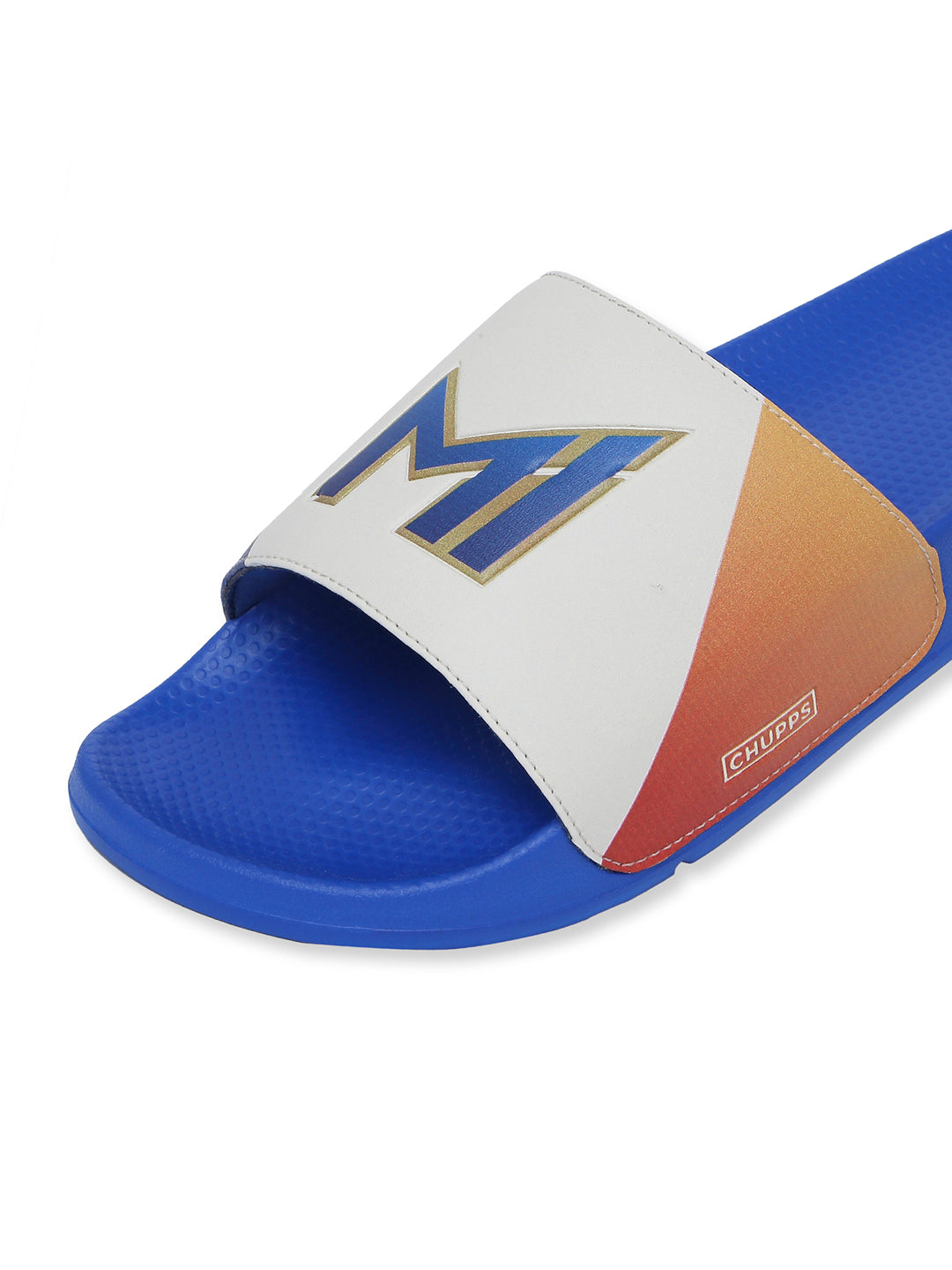 Chupps X Mi Official Sliders Royal Blue &amp; Orange Sliders