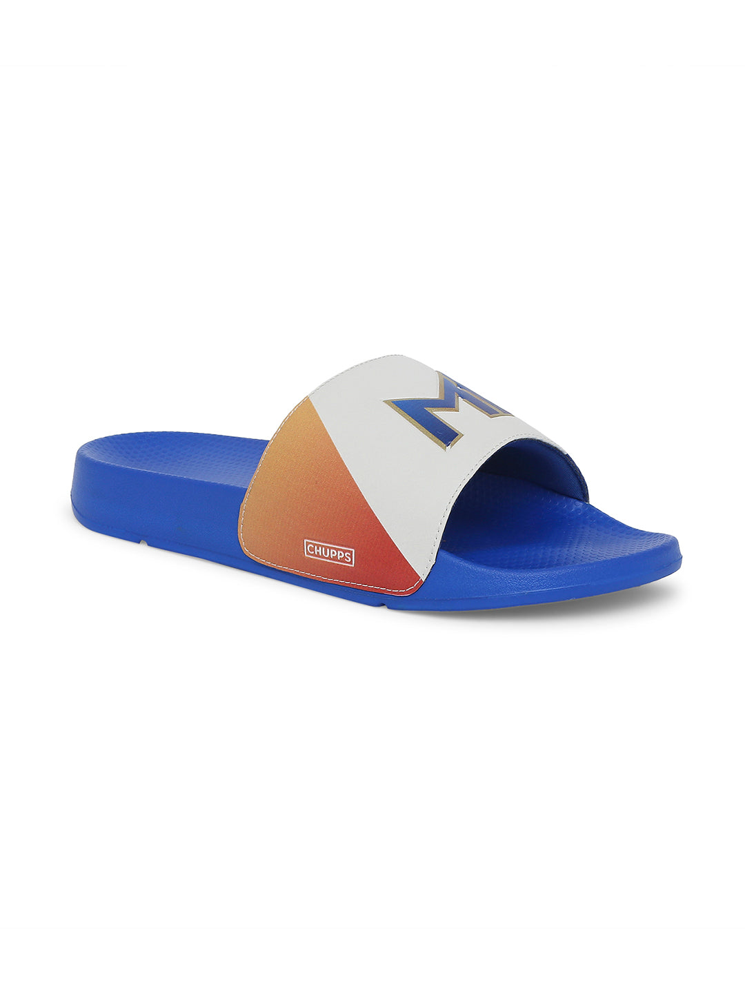 Chupps X Mi Official Sliders Royal Blue &amp; Orange Sliders