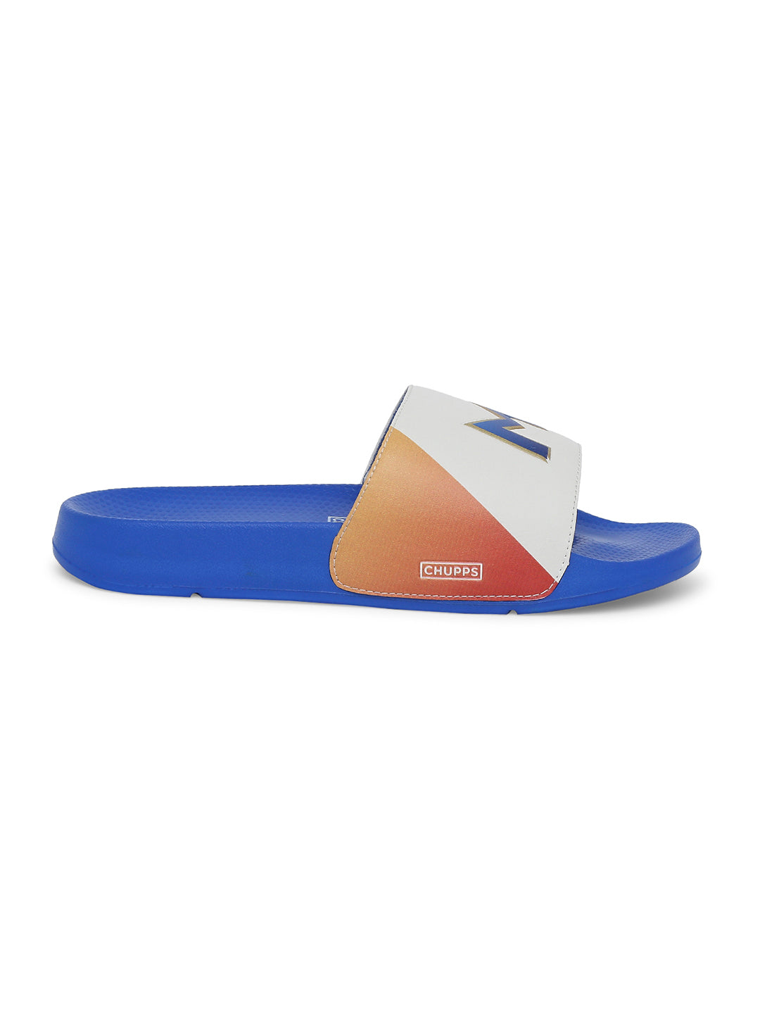 Chupps X Mi Official Sliders Royal Blue &amp; Orange Sliders